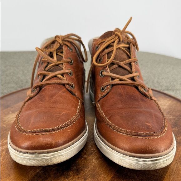 Bull Boxer Boots Mens 13 Brown Leather Leather Lace Maplewood 86 NW Regatta Crew main image 3